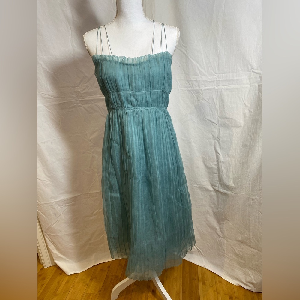 Akris blue dress